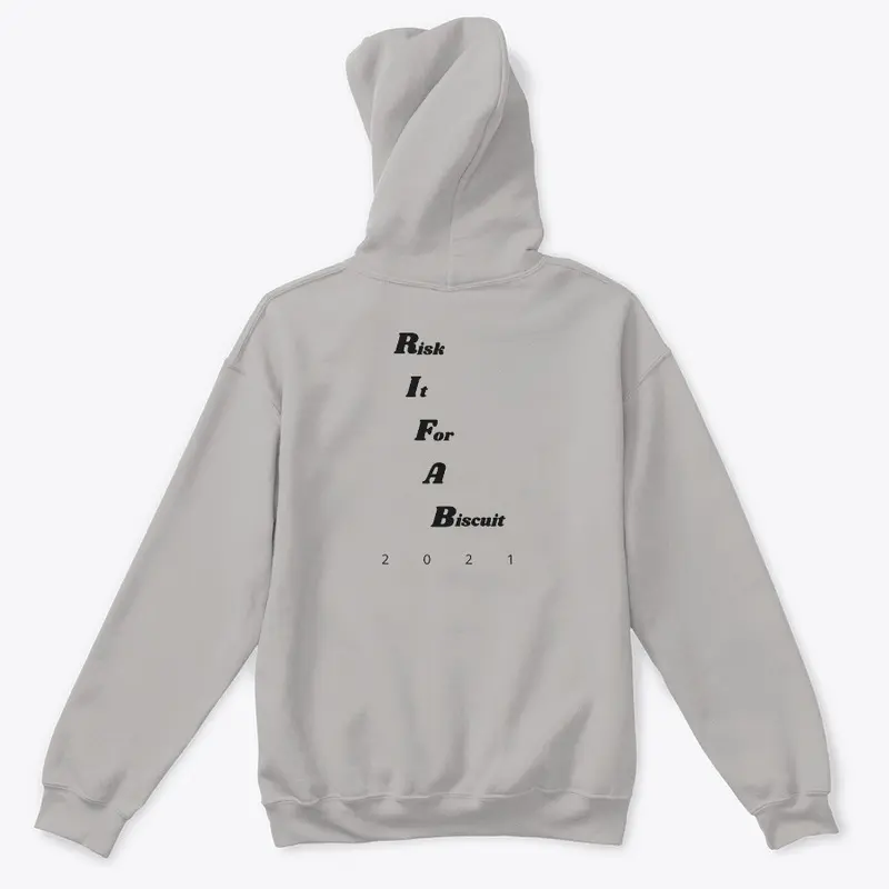 2021 Risk It For A Biscuit Kids Hoodie